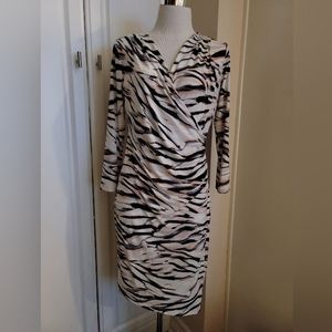 Calvin Klein Faux Wrap Dress